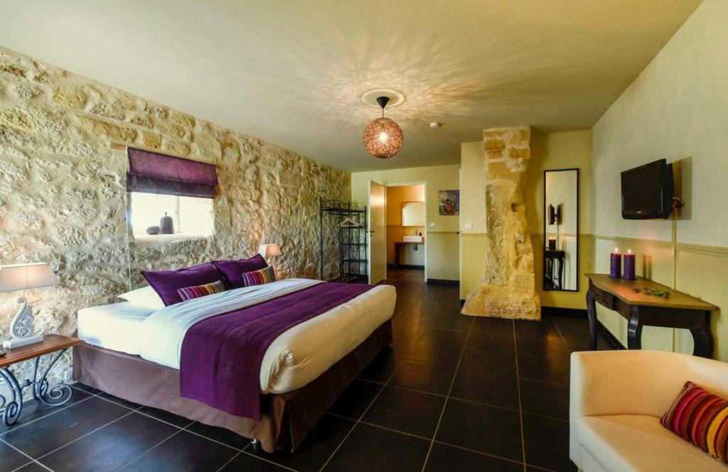 Bed and Breakfast Bleu Raisin Les Salles-de-Castillon Exteriér fotografie